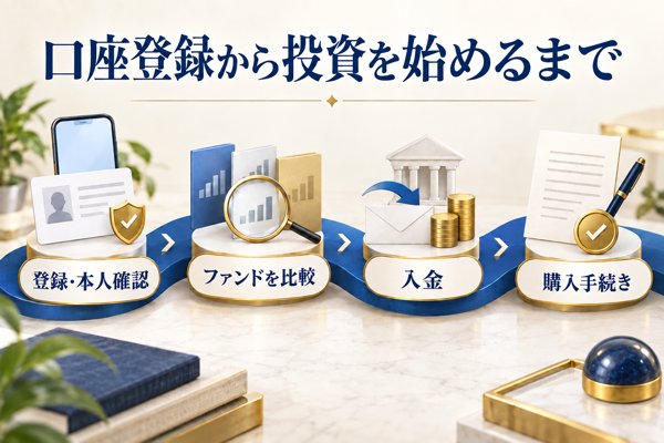 オルタナバンクで口座登録から投資を始めるまでの流れ