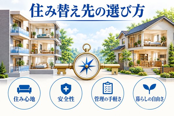 マンション・戸建てなど住み替え先の選び方