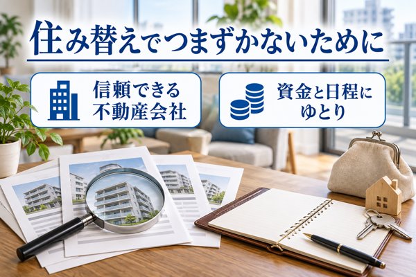 マンション住み替えでつまずかないために押さえたいポイント