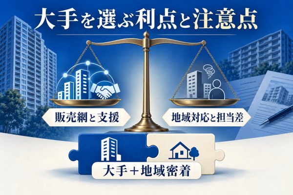 マンション査定で大手を選ぶ利点と注意点