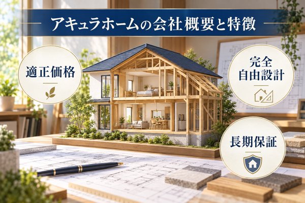 アキュラホームの会社概要と特徴