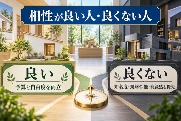 アキュラホームと相性が良い人・良くない人の特徴