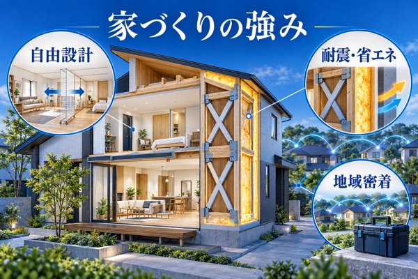 アサヒグローバルの家づくりの強み