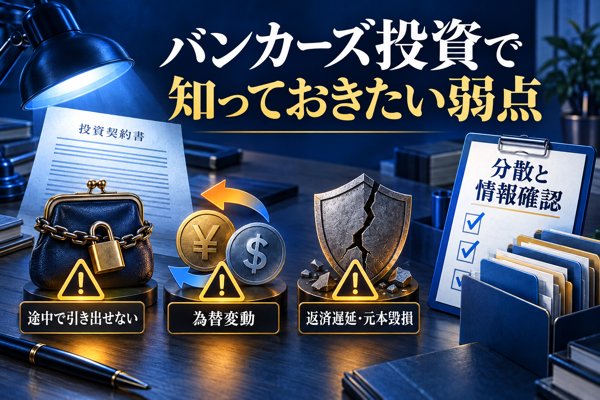 バンカーズ投資で知っておきたい弱点