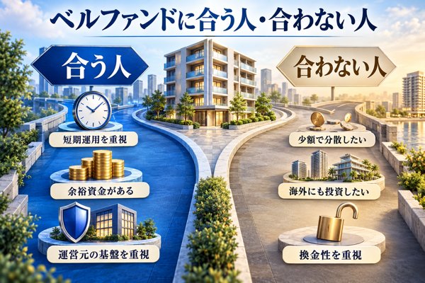 ベルファンドに合う人・合わない人の特徴