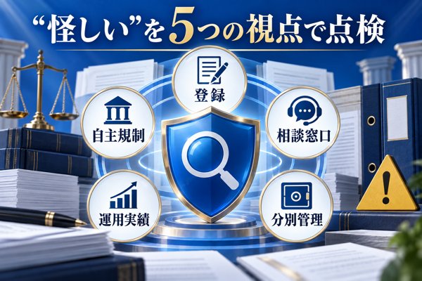 「怪しい」評判の真偽とCOMMOSUSの安全性を5つの視点で点検