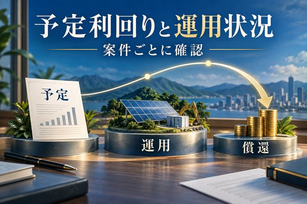 COMMOSUSの予定利回りと運用状況｜公式の公表数値から見える傾向
