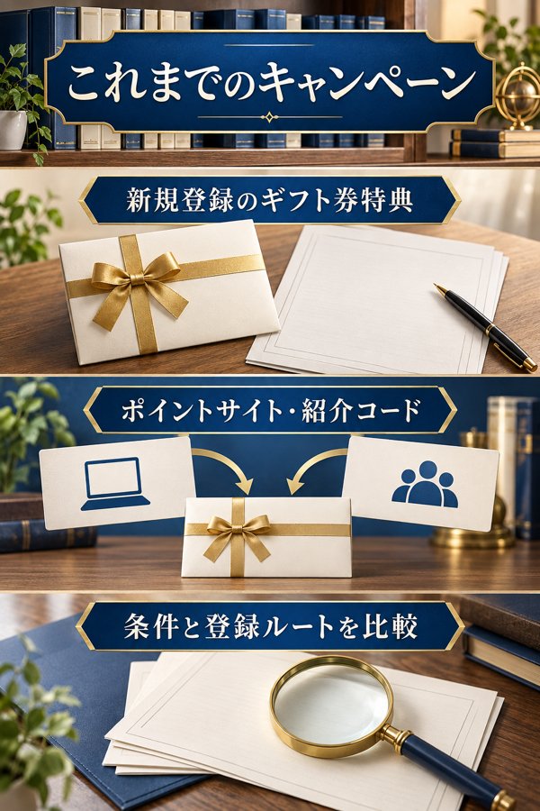 これまでに開催されたキャンペーン
