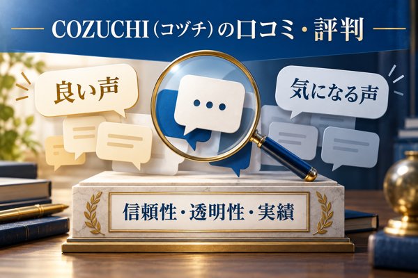 COZUCHI(コヅチ)に寄せられる口コミと評判