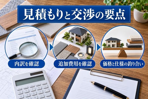 見積もりと交渉の要点|納得の契約につなげる手順