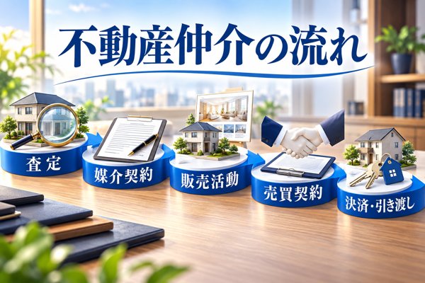 【ステップ解説】「不動産仲介」による実家処分の手順