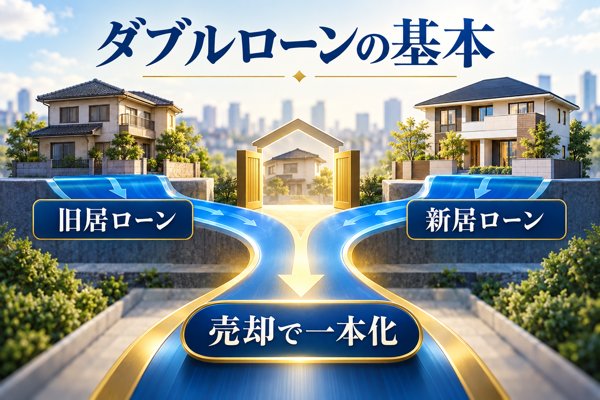 住み替え時のダブルローンの基本|住宅ローン2本を同時に返す仕組み