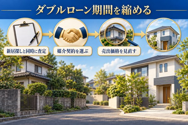 旧居を売る時期の見極めとダブルローン期間を縮める方法