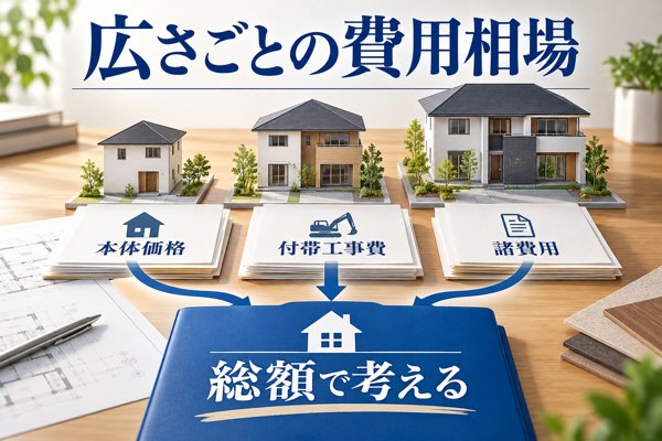 アイフルホームの平均坪単価70万円と広さごとの費用相場
