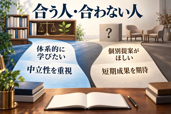 ファイナンシャルアカデミーに合う人/合わない人