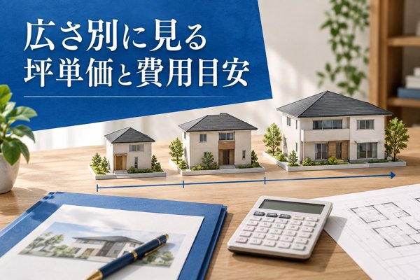 フォーライフの坪単価相場は約57万円〜85万円|広さ別の費用目安