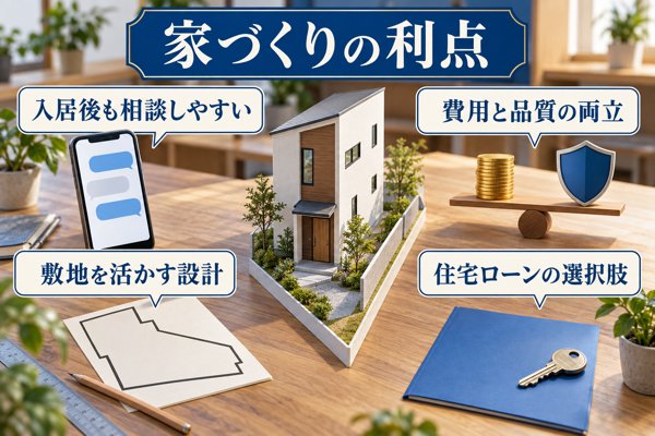 フォーライフで家づくりをする利点