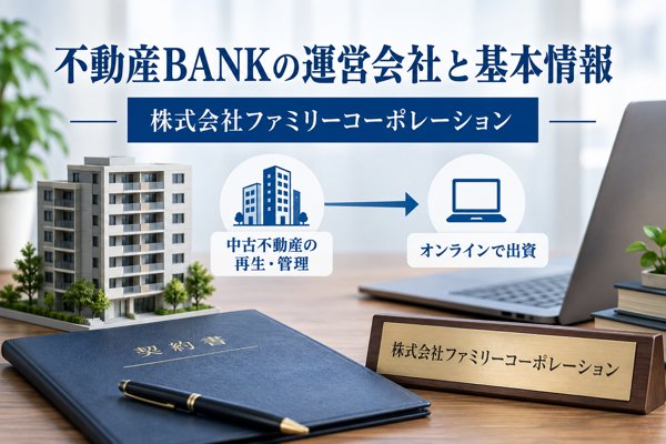 不動産BANKの運営会社と基本情報