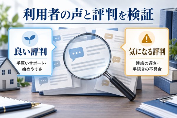 不動産BANKの利用者の声と評判をくわしく検証