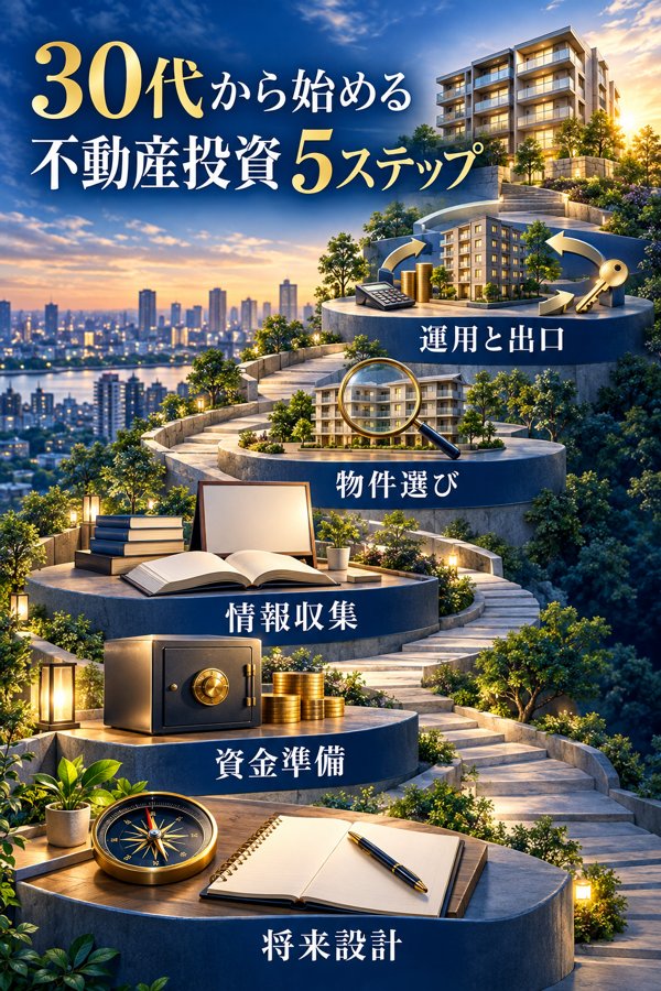 30代で不動産投資をスタートするための実践手順