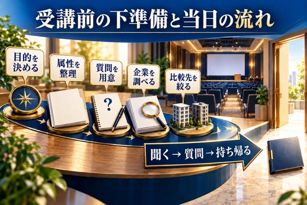 セミナー受講前の下準備と当日の進み方