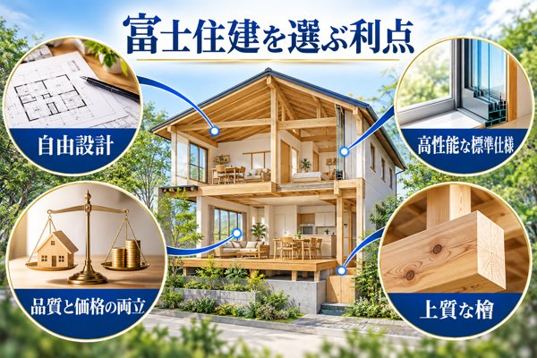 富士住建を選ぶ利点