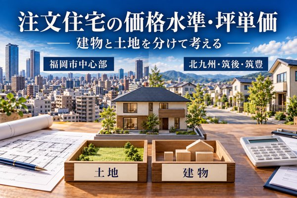福岡県で建てる注文住宅の価格水準・坪単価と地域ごとの特徴(2026年版)
