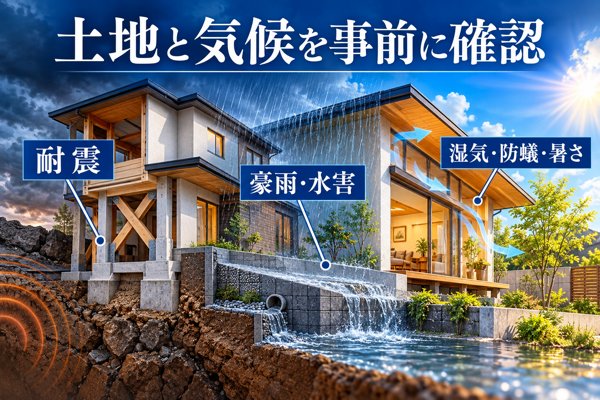 福岡の家づくりで事前に確認したい土地と気候の特徴