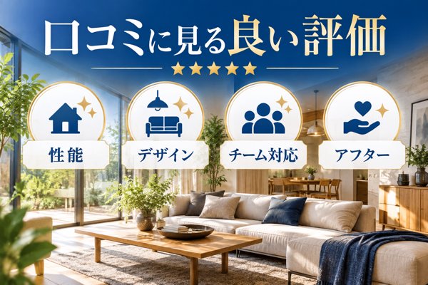 Gハウスの好評ポイント|口コミに見る良い評価
