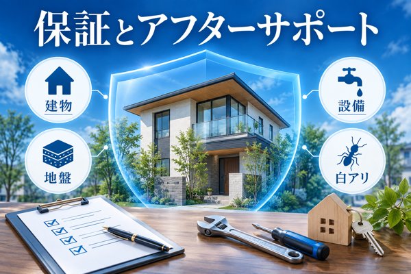 Gハウスの保証内容とアフターサポート