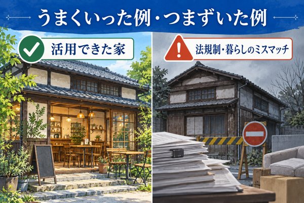 「空き家差し上げます」でうまくいった例・つまずいた例
