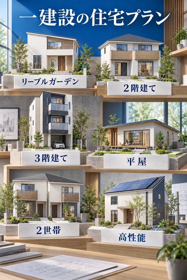 一建設が展開する住宅プランの特色