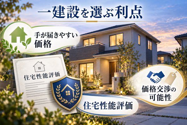 一建設を選ぶ利点