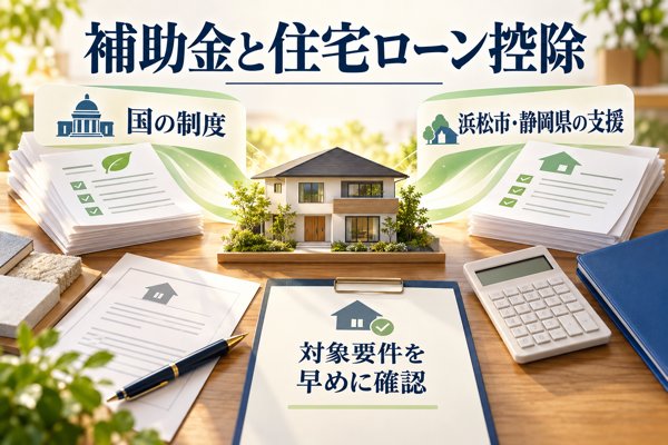 補助金と住宅ローン控除を使った負担軽減策(2026年版)