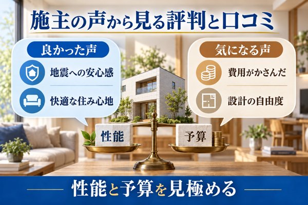 施主の声から見るヘーベルハウスの評判と口コミ