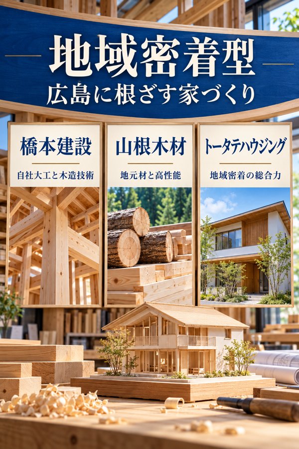 【地域密着型】広島に根ざして家づくりを続ける3社
