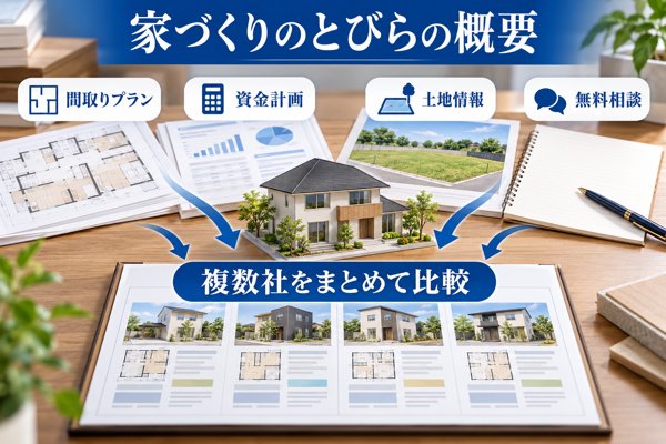 家づくりのとびらの概要と主なサービス内容