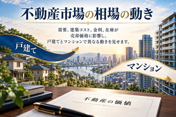 【2026年最新】不動産市場における相場の動き