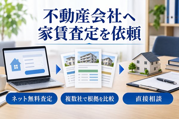【プロの意見を参考にする場合】不動産会社へ査定を頼む手順