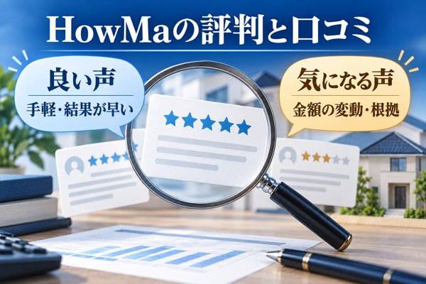 HowMa(ハウマ)に寄せられた評判と口コミ