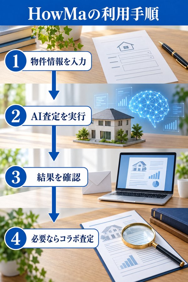 HowMaの利用手順