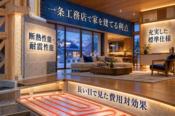 一条工務店で家を建てる利点