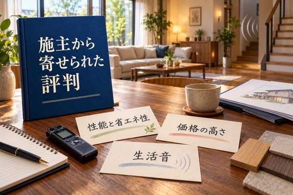 一条工務店の施主から寄せられた評判!