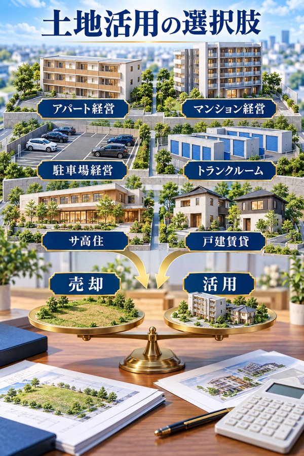 土地活用軸を利用する際のポイント