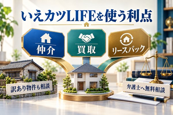 いえカツLIFEを使う利点