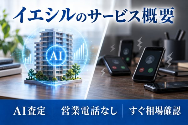イエシル(IESHIL)のサービス概要と一般的な査定サイトとの相違点
