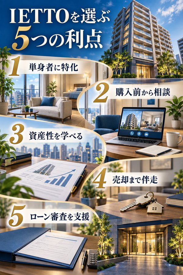 IETTO(イエット)を選ぶ5つの利点