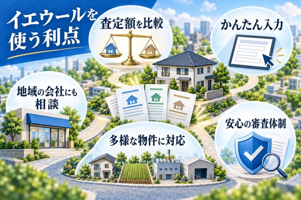 イエウールを使う利点
