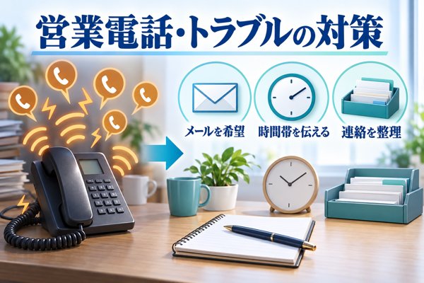 営業電話・トラブルの実態と押さえておきたい対策