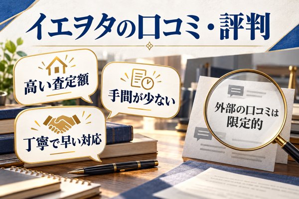 イエヲタに寄せられた口コミと評判|公式掲載の利用者の声と外部情報から見た実態